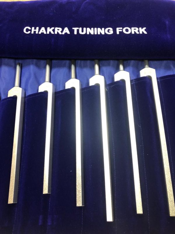 Unweighted 7 Chakra Tuning Fork Set $180 - energytuneup_net
