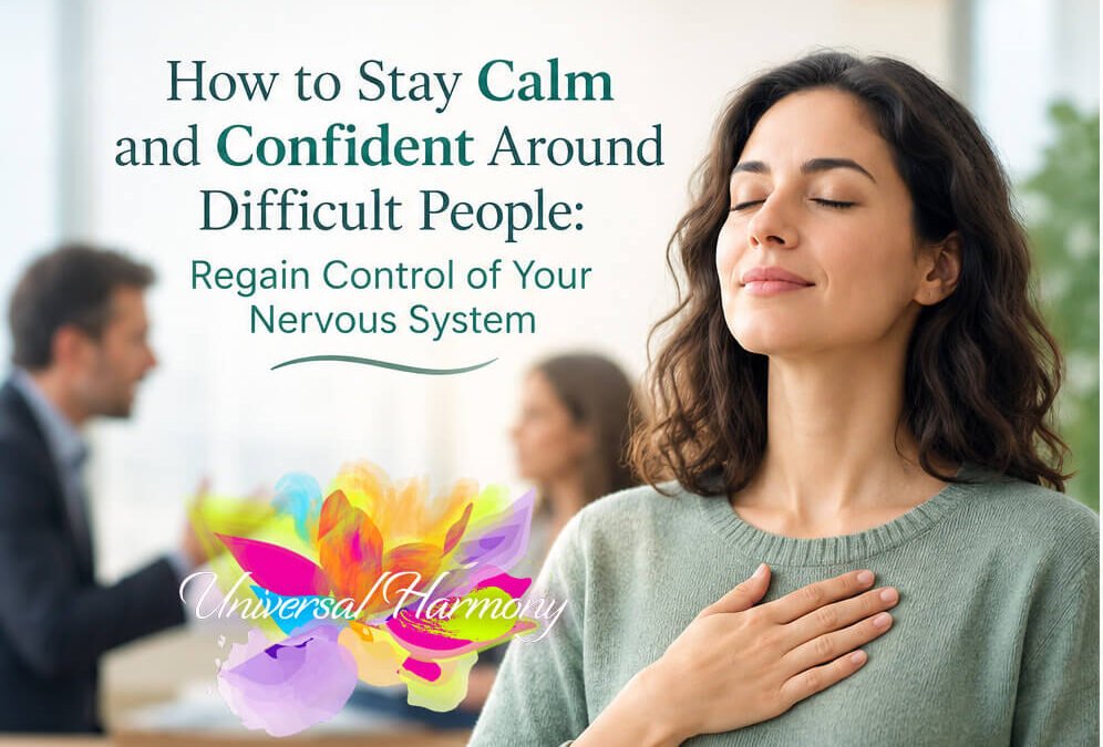 How to Stay Calm and Confident Around Difficult People: Regain Control of Your Nervous System