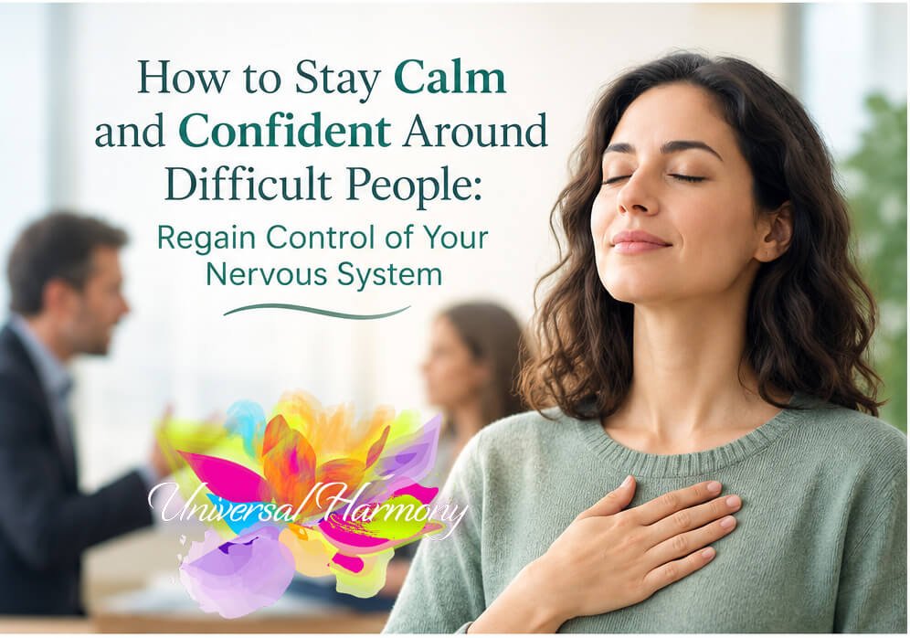 stay calm and confident around difficult people - energytuneup_net